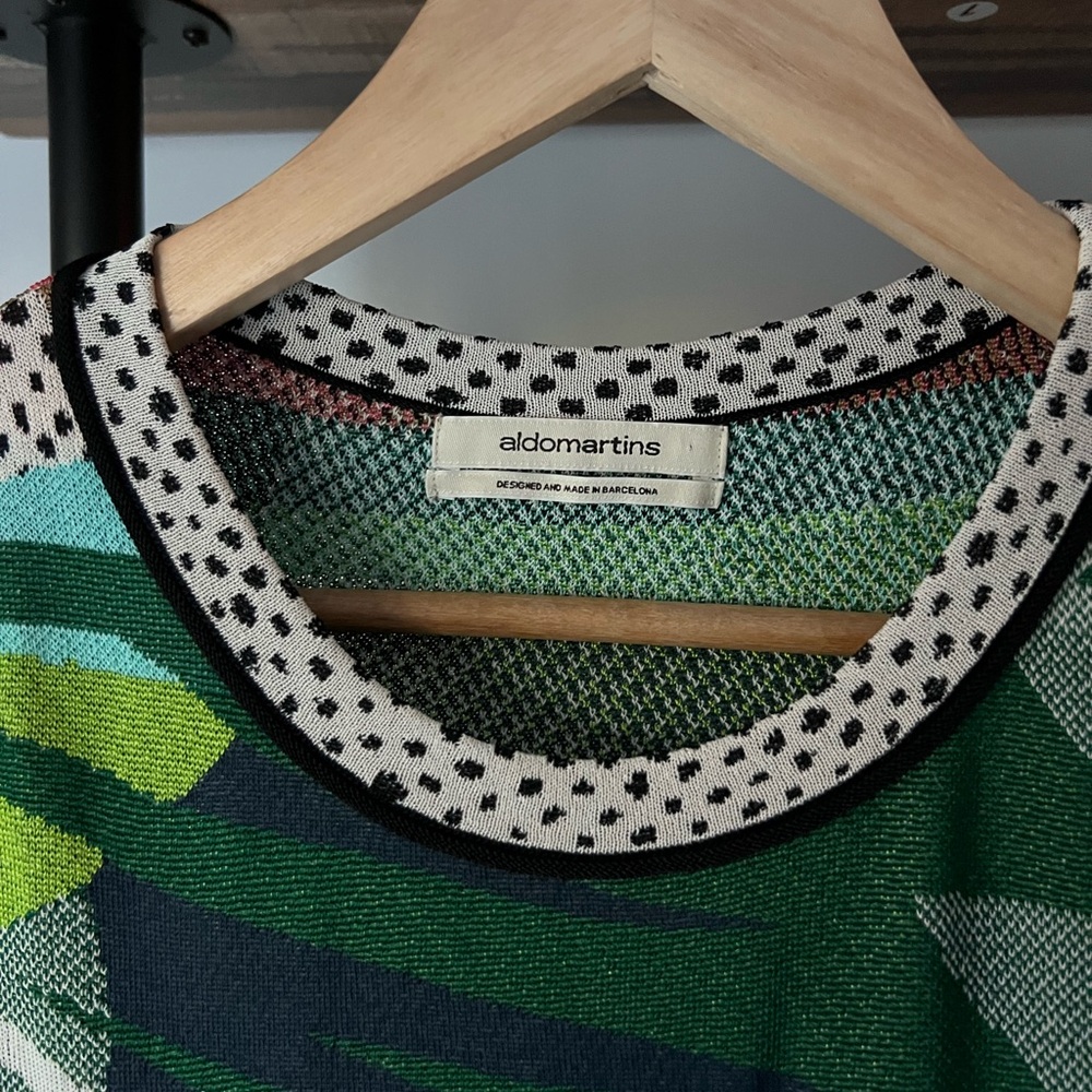 Anthropologie x Aldo Martins Tropical Knit Dress - Picture 4 of 9